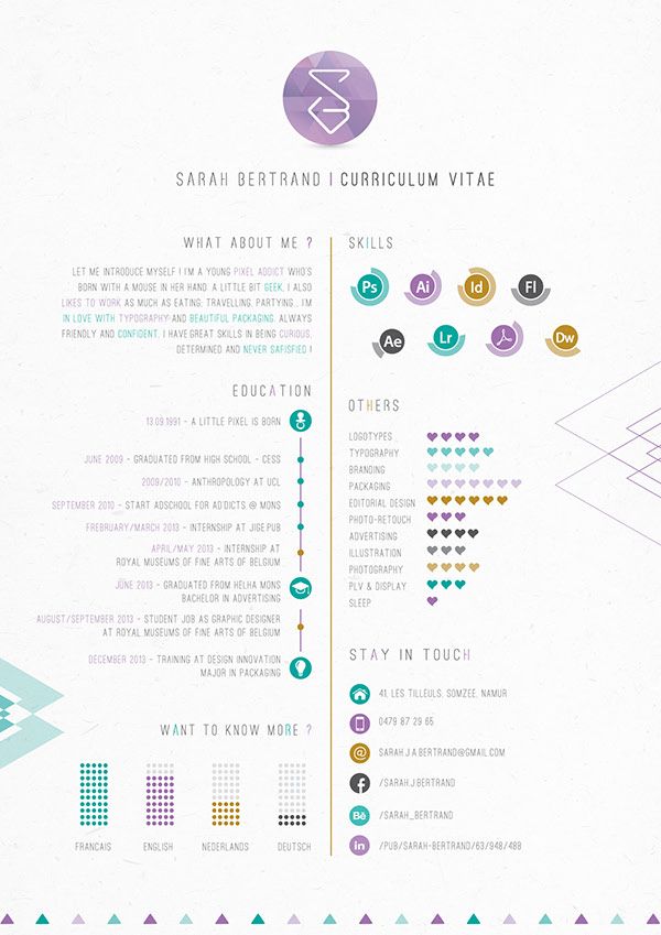 53 best CV images on Pinterest Cv ideas, Creative curriculum and - resume for internship 53 best CV images on Pinterest Cv ideas, Creative curriculum and - resume for internship