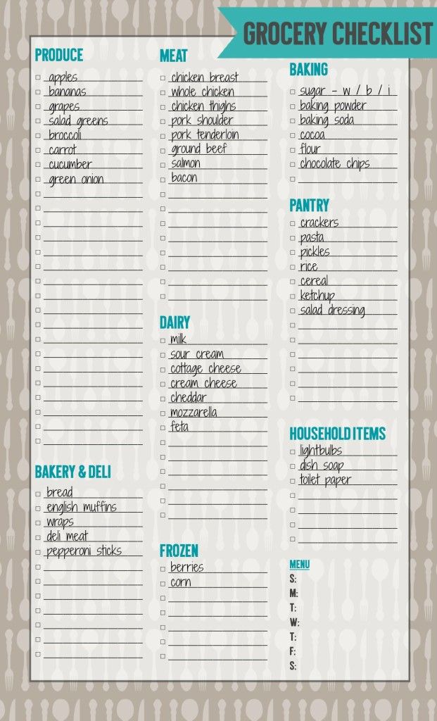 235 best Free Printable To Do Lists \ Lists images on Pinterest - grocery list organizer template 235 best Free Printable To Do Lists \ Lists images on Pinterest - grocery list organizer template
