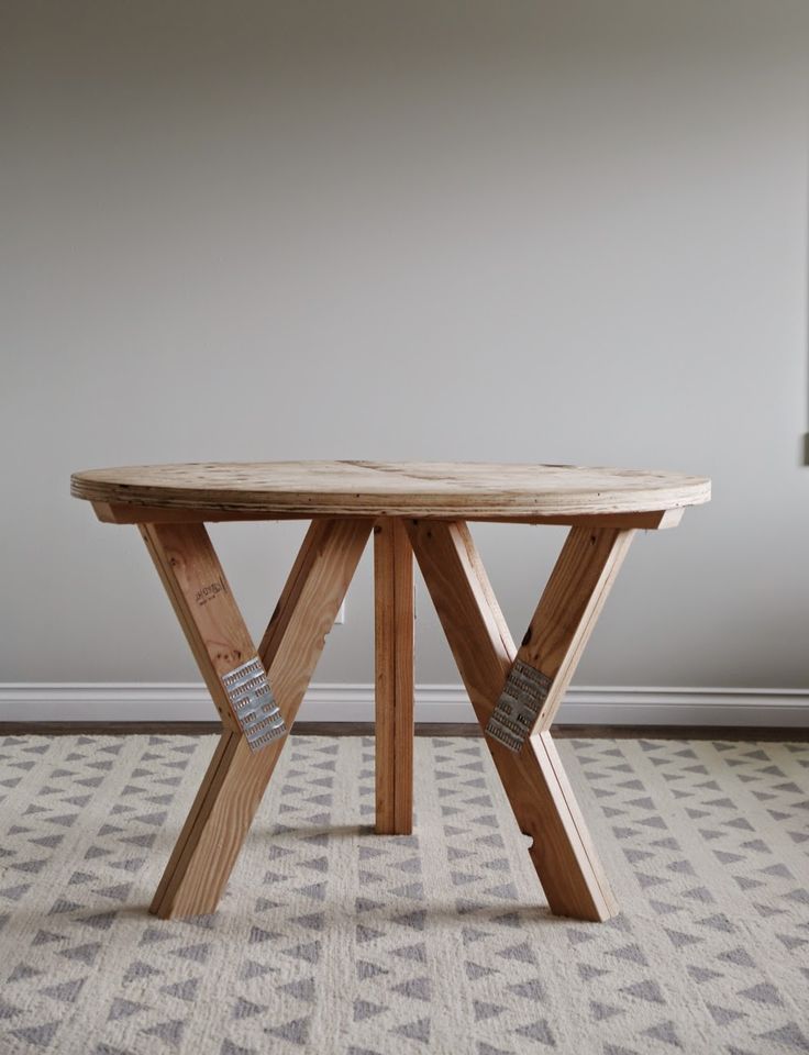 Y Truss Round Table Diy Coffee Plans Dining Y Truss Round Table Diy Coffee, Ana White Round Table