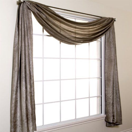 wide pocket valance valance curtain long crushed semi sheer voile scarf window valance by softline home fashions 7999 luxurious faux silk ru2026 kitchen in 2018u2026 silkanza 216 wide pocket valance valance curtain long crushed semi sheer voile scarf window valance by softline home fashions 7999 luxurious faux silk ru2026 kitchen in 2018u2026 silkanza 216