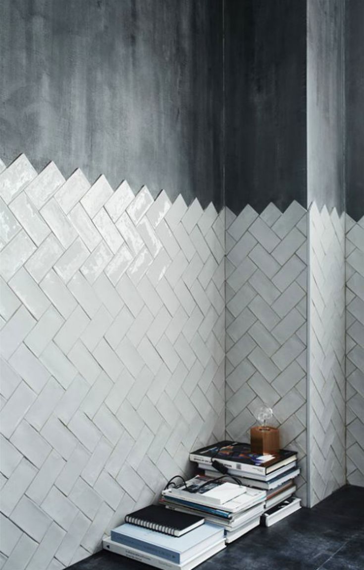 carrelage posé en chevrons Carrelage en chevrons, Idée déco carrelage posé en chevrons Carrelage en chevrons, Idée déco