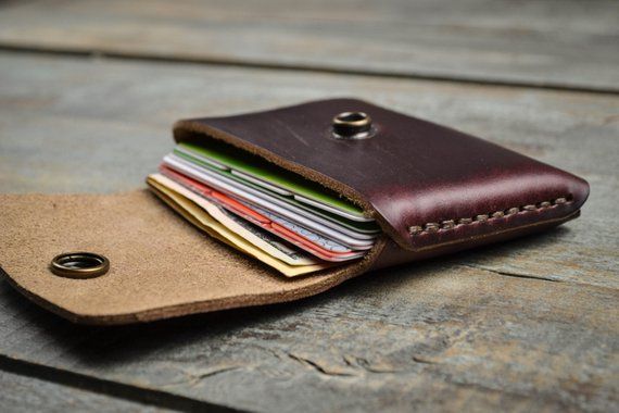 Pin On Leather Wallets - Horween Leather Wallet Pin On Leather Wallets - Horween Leather Wallet