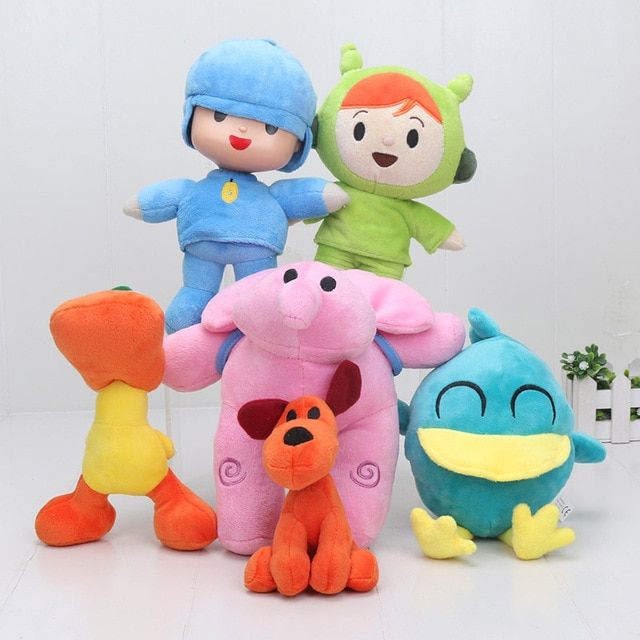 New Pato Pocoyo ELLY Soft Plush Doll Stuffed Pink Toy Doll 12/" US Ship