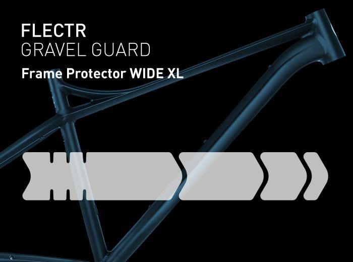 Flectr Gravel Guard Wide Xl Frame Protector Protection Guard Protector