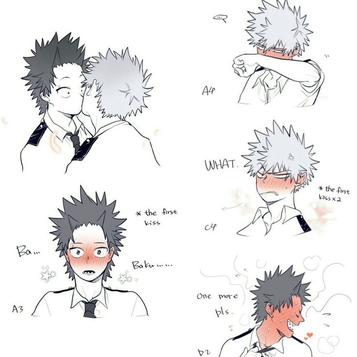 Bakugou Katsuki × Kirishima Eijirou | My hero academia episodes, My