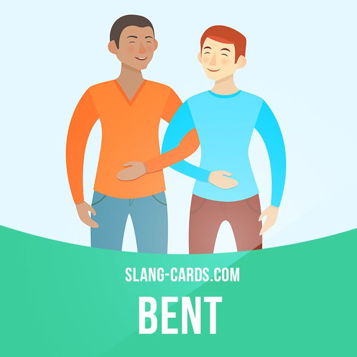 Slang for being gay