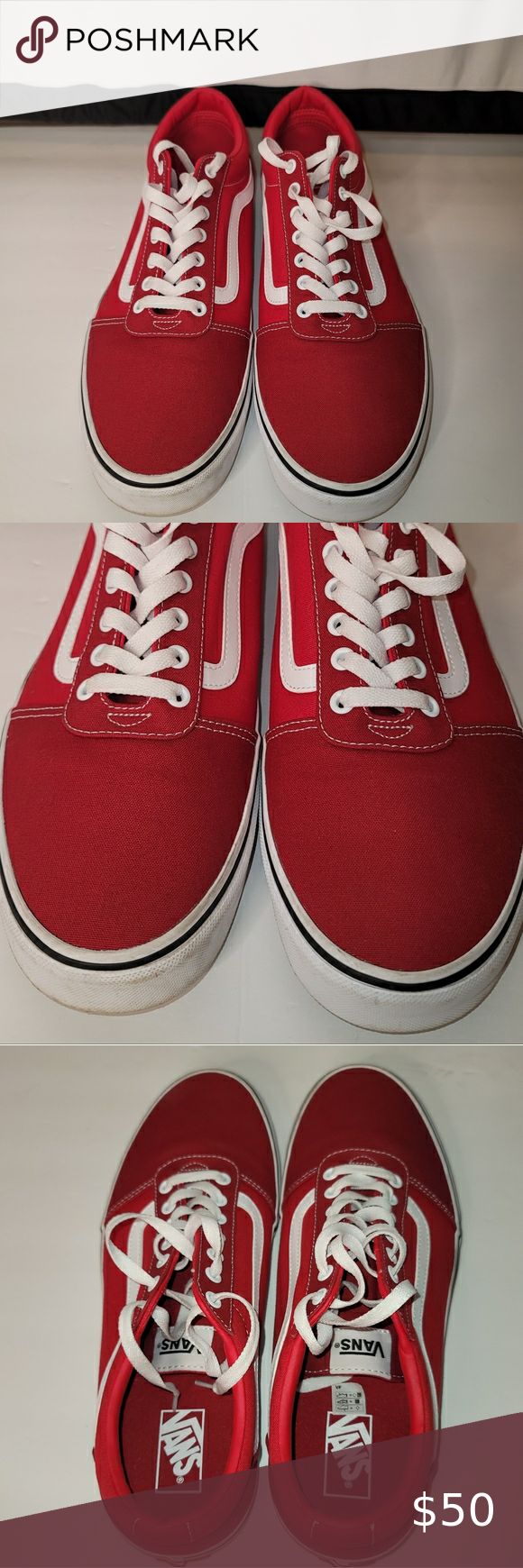 Vans size 13 Vans red Vans Size 13