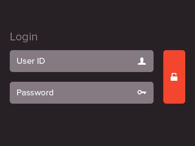 13 best login form images on Pinterest Login form, Design web and