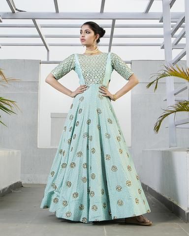 Mint Anarkali Gown Waliajoness 1new Designer Mishru Now On Mint Anarkali Gown Waliajoness 1new Designer Mishru Now On Indian In 2018 Pinterest Dresses Gowns And