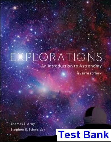 test bank for explorations an introduction to astronomy 7th edition