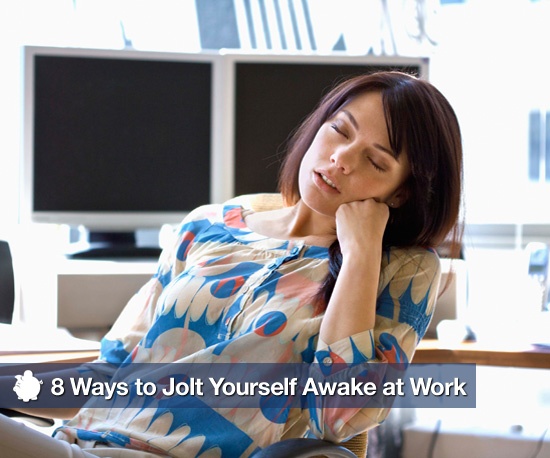 staying awake at work