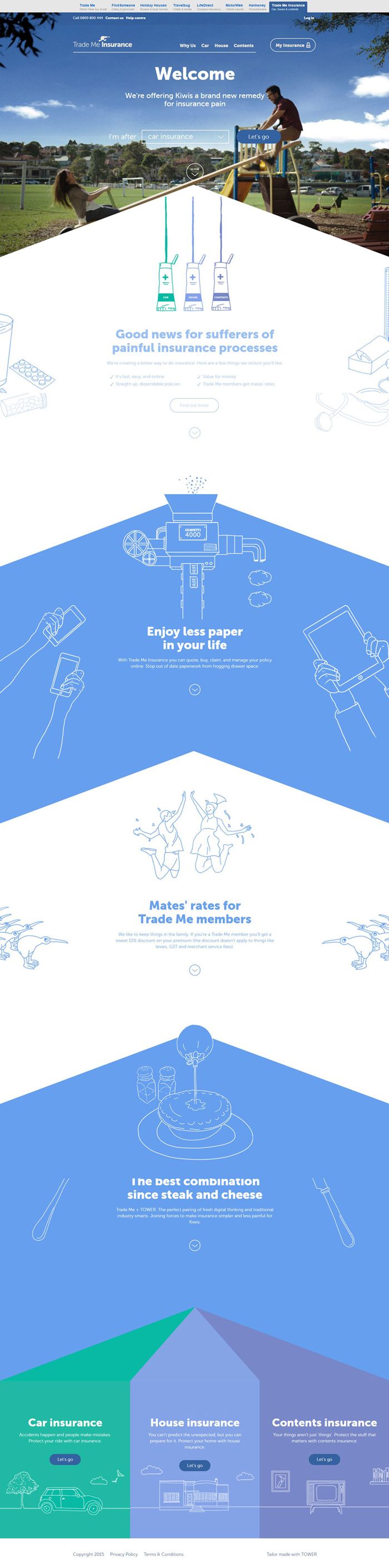 For today s post we are showcasing 26 Best Insurance Websites for Your Inspiration A