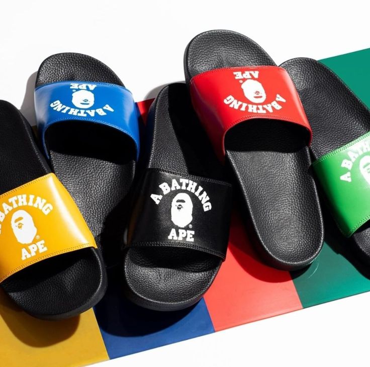 bape slide sandals