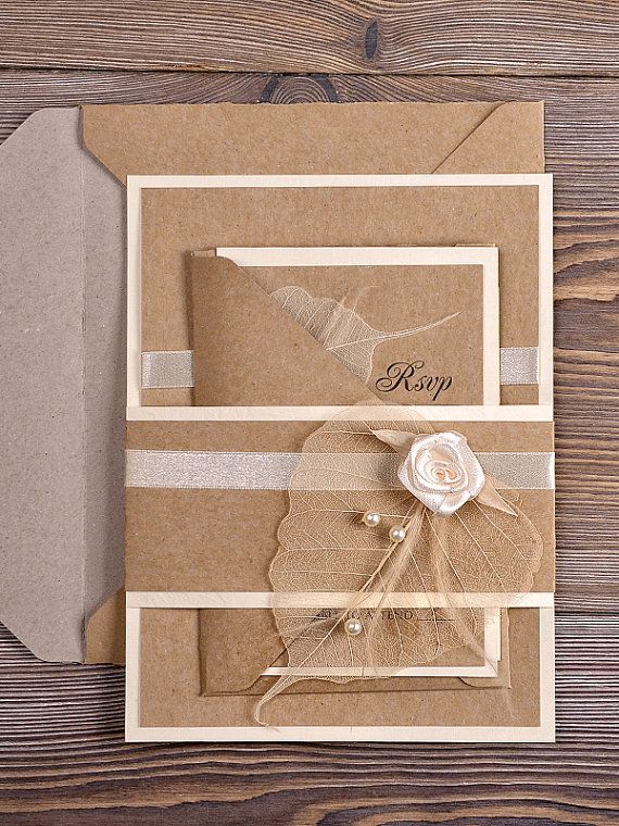 Natural Burlap Wedding Invitation Country Style Invitations Rustic Natural Burlap Wedding Invitation Country Style Invitations Rustic