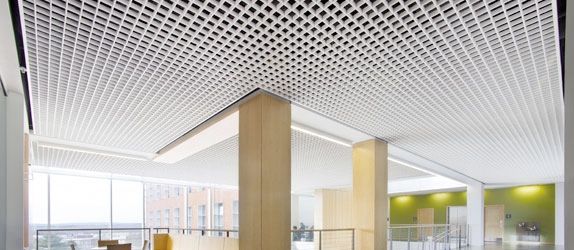 metalworks open cell by armstrong false ceiling design different types of false ceiling lights