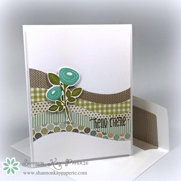 Card Making Ideas With Die Cuts Part - 19: Bitty Bouquets - Warm Welcome Fusion Card Challenge - Shannon Kay Paperie. Find This Pin And More On Die Cut Ideas ...