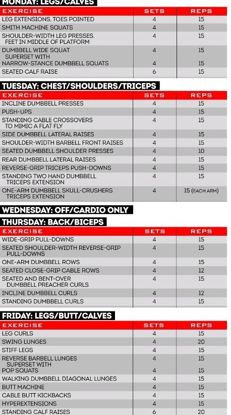workout plan creator