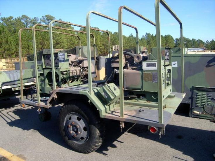Electrical Power Plant 2 5kw Generators Trailer