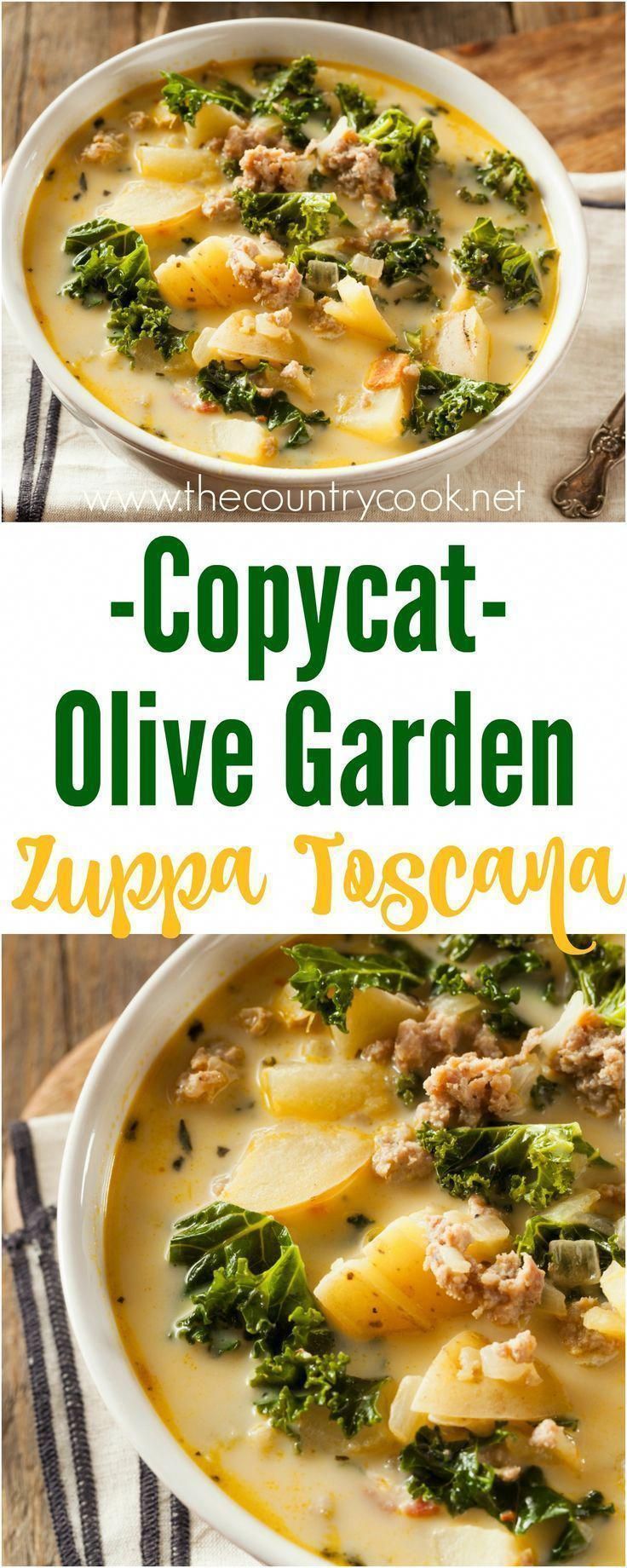 Zuppa Toscana Is Olive Garden S Most Popular Soup This One Pot Homemade Zuppa Toscana Recipe Is Even B Hearty Soup Recipes Toscana Recipe Italian Soup Recipes