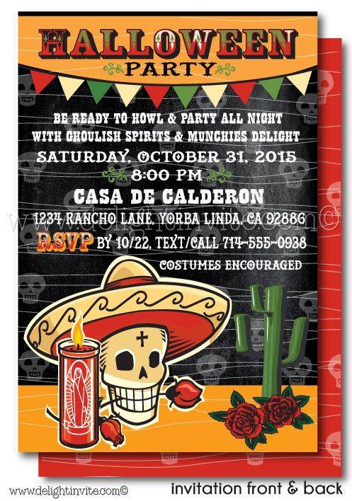 halloween party description