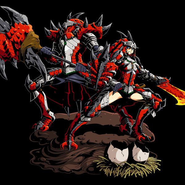 レウス装備 クマハチ さんのイラスト モンスターハンター キャラクターデザイン モンハン レウス装備 クマハチ さんのイラスト モンスターハンター キャラクターデザイン モンハン