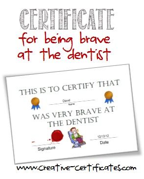 parenting certificate templates