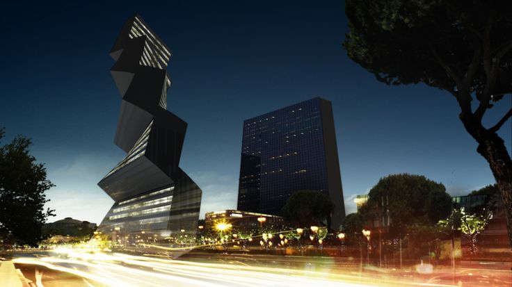 paolo venturella + angelo balducci's twilt tower captures sun | Architecture | Pinterest | Architecture, Tower and Architecture design
