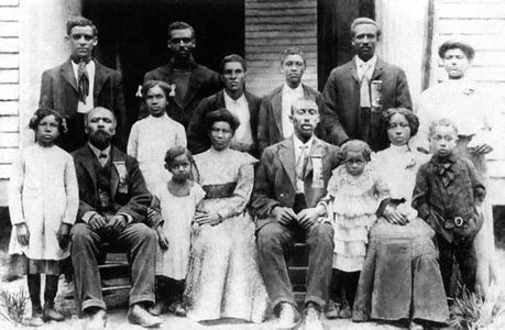James Earl Jones's great-grandparents, Wyatt and Shirley Jeeter