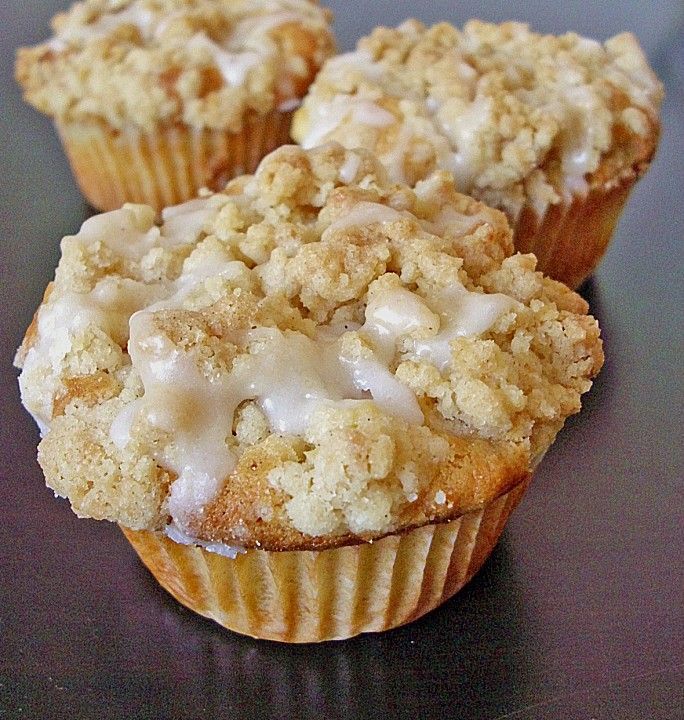 Marzipan - Apfel - Muffins mit Zimtstreuseln von mira-belle | Chefkoch ...