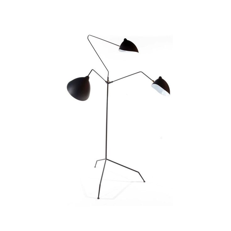Kiri 3 Shade Floor Lamp In 2022 Mid Century Modern Lamps Mid Century Modern Floor Lamps, 3 Shade Standing Lamp