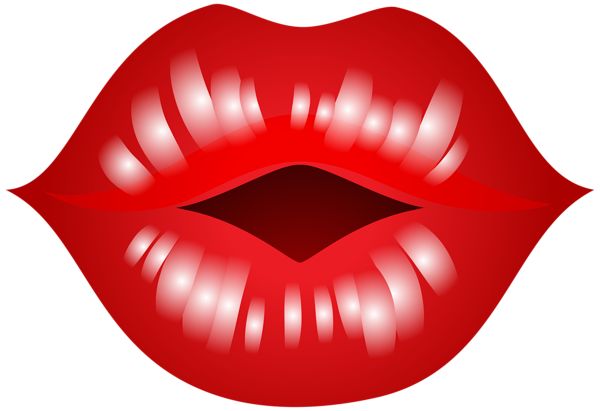 Kiss Lips PNG Clip Art Image | Clip art, Lips drawing, Kissing lips
