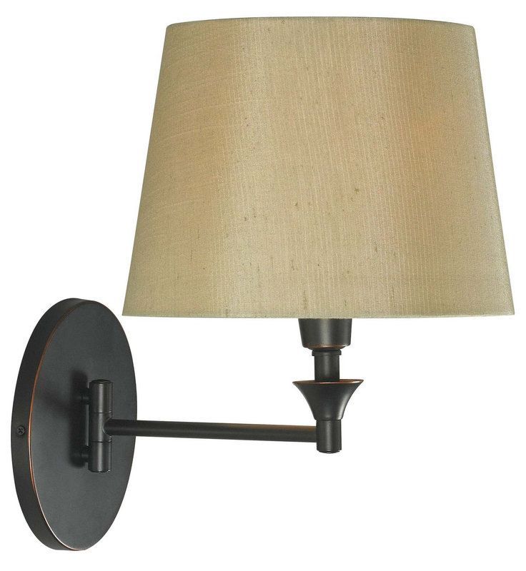kenroy home 32180 martin 1 light plug in wall sconce oil pulley 1 light oil rubbed bronze plug in wall sconce
