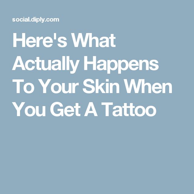 here s what actually happens to your skin when you get a here s what actually happens to your skin when you get a