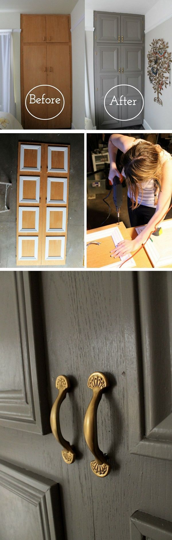 16 einfache DIY-Türprojekte für erstaunliches Dekor auf einem Etat