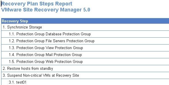 srm recovery plan export report - Google Search Disaster - recovery plan srm recovery plan export report - Google Search Disaster - recovery plan