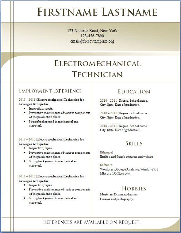 19 best Resumes \ CVs images on Pinterest Resume templates - journalist resume sample 19 best Resumes \ CVs images on Pinterest Resume templates - journalist resume sample