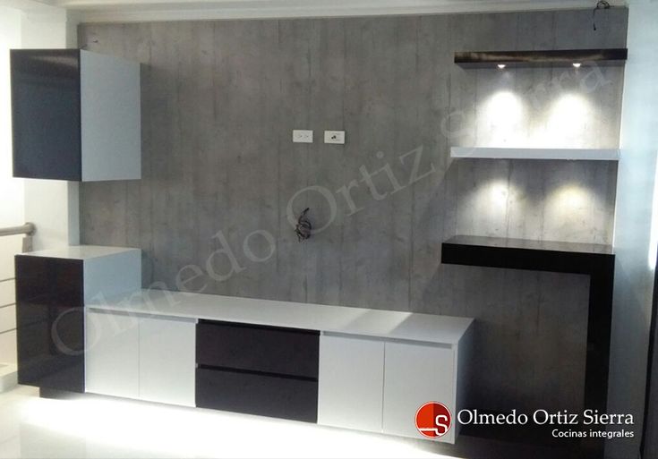 Centro de entretenimiento - Mueble para TV. Diseño Moderno.