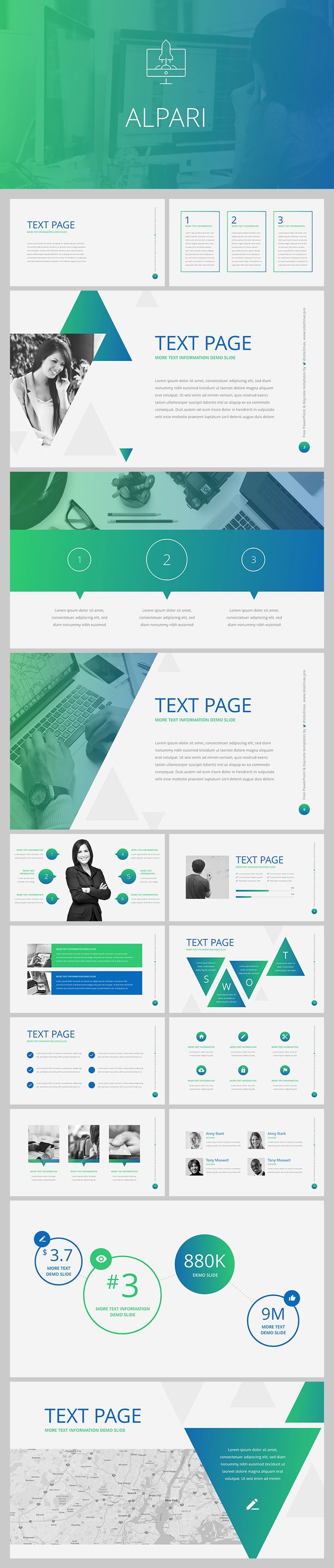 “Alpari” marketing free PowerPoint. Download. Professional templates for business, marketing and education