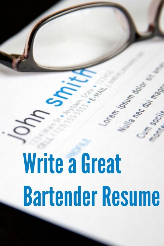 https://www.abarabove.com/bartender-resume/ Applying for a bar job? You’ll need a great resume. Here’s how to write one.