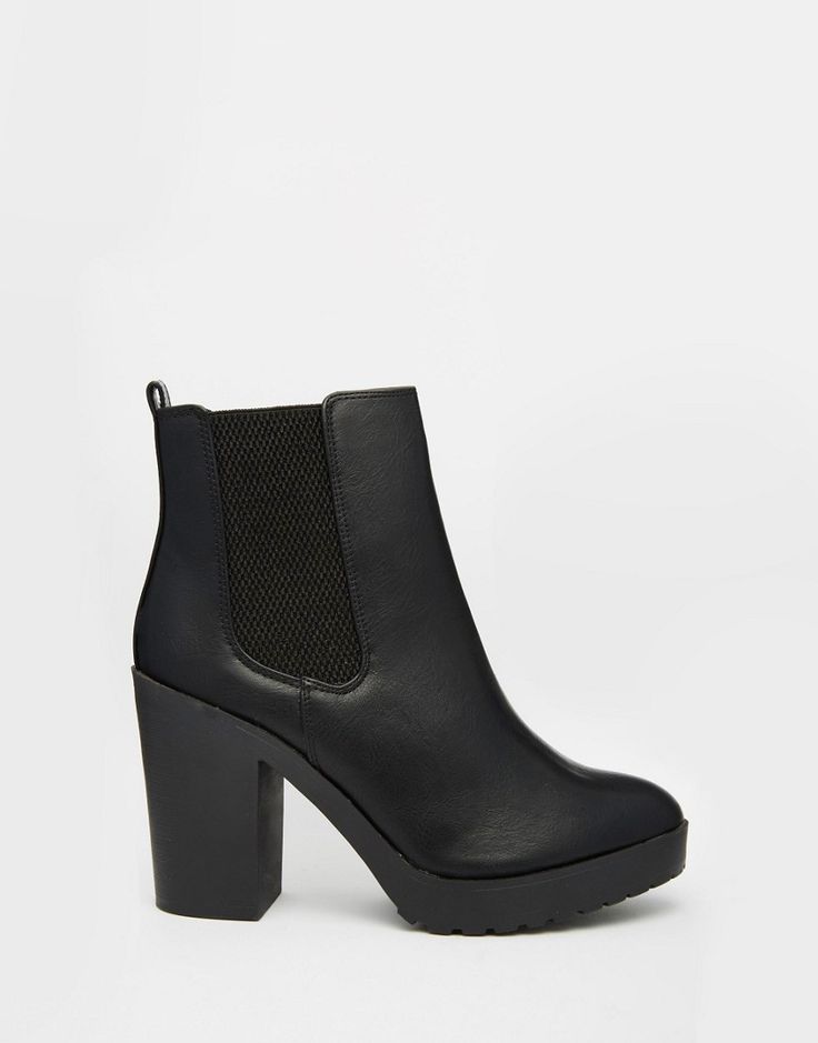 new look heel boots