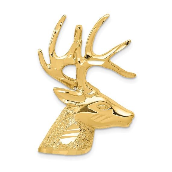 14k Yellow Gold Laser Cut Charm