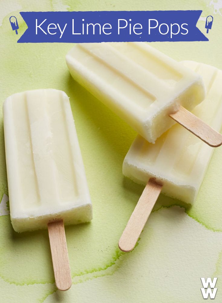 Key Lime Pie Ice Pops 3 SmartPoints Your new fave Key Lime Pie Ice Pops 3 SmartPoints Your new fave