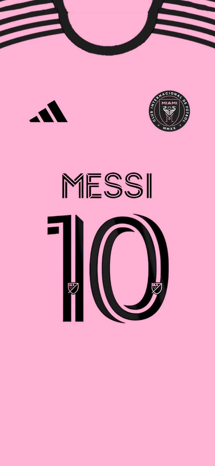 Inter Miami Soccer Jersey with Messi 10