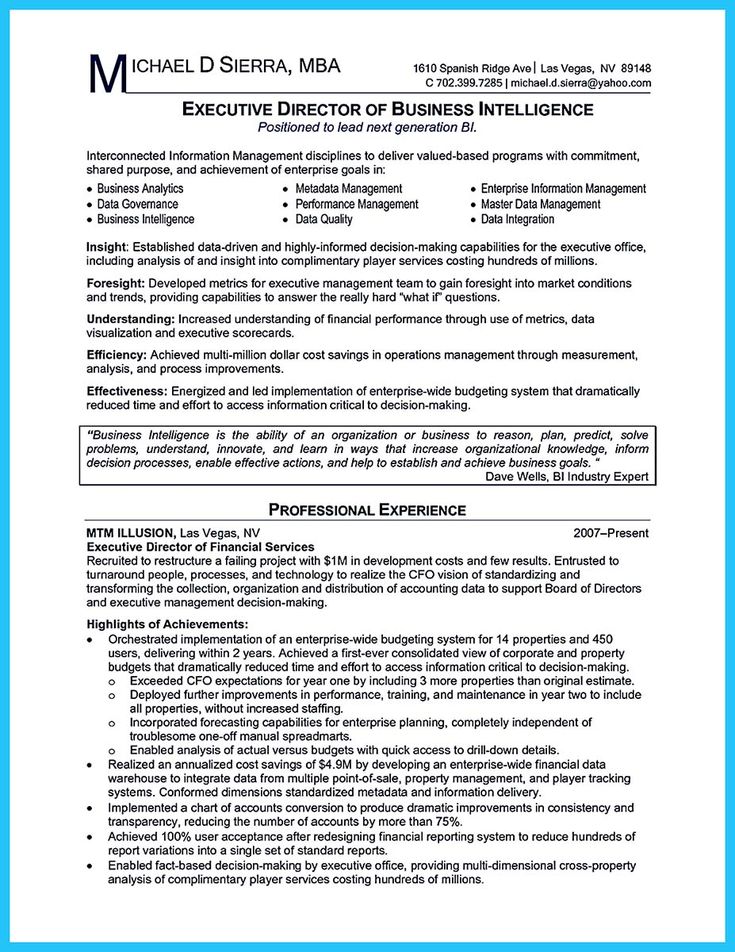 Curriculum Vitae Personal Statement Samples - www - business intelligence resume sample Curriculum Vitae Personal Statement Samples - www - business intelligence resume sample