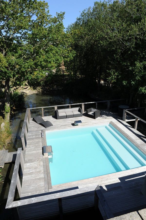 105 best piscine images on Pinterest Small swimming pools, Mini - amenagement bord de piscine 105 best piscine images on Pinterest Small swimming pools, Mini - amenagement bord de piscine