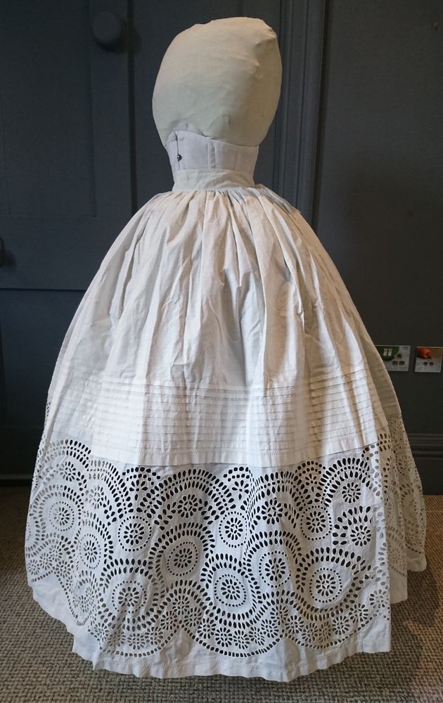 Womens corded petticoat Civil War reenactment Reneissance