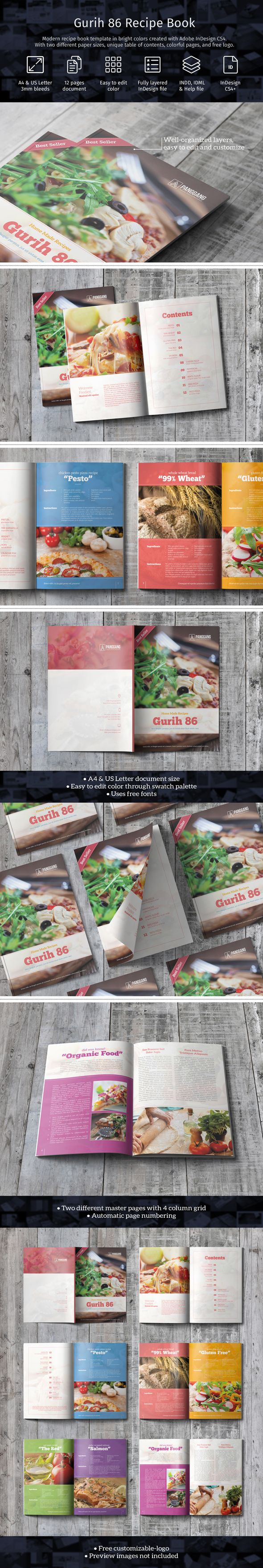 recipe booklet template