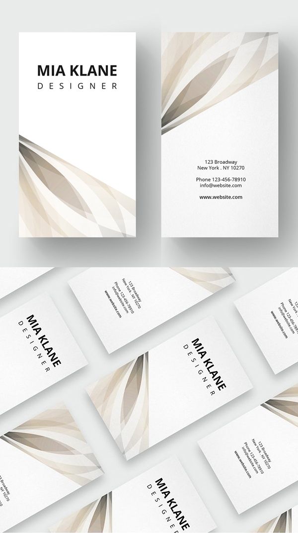 luxury clean business card template minimaldesign businesscard