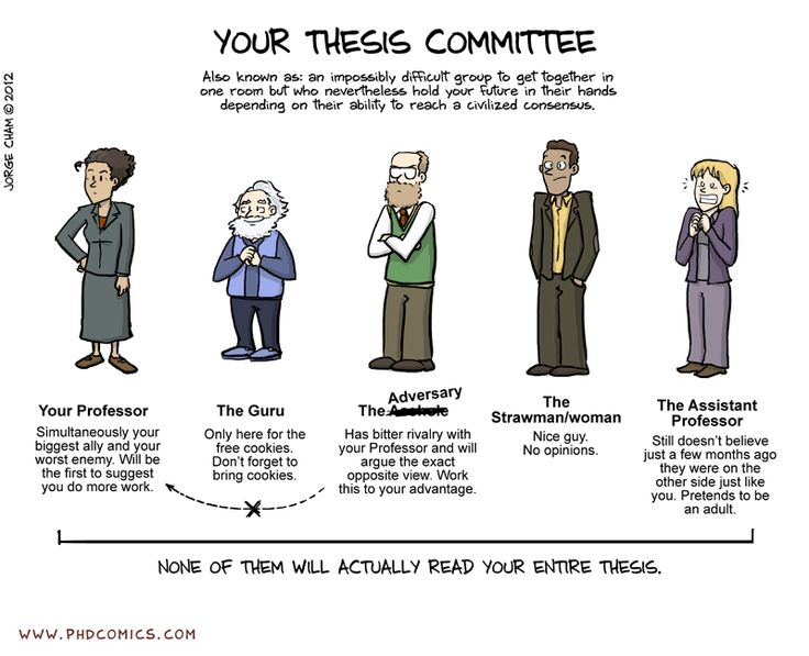 phd defense cartoon