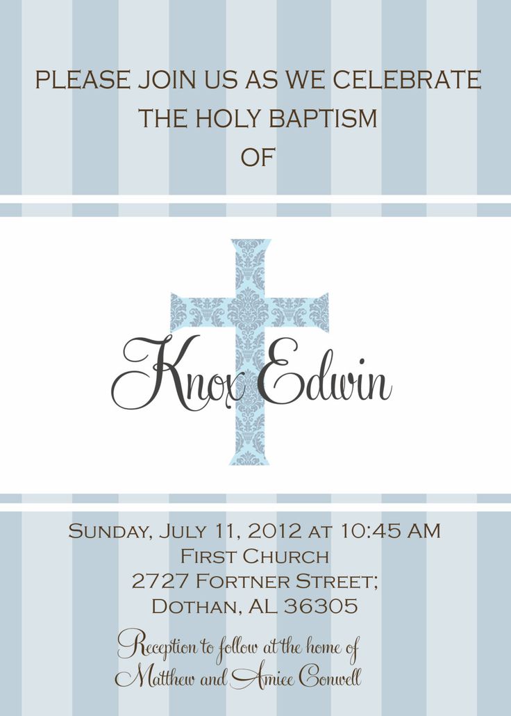 church dedication invitation wording